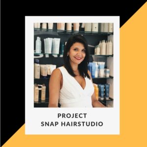 Snap Hairstudio project Charada online marketing