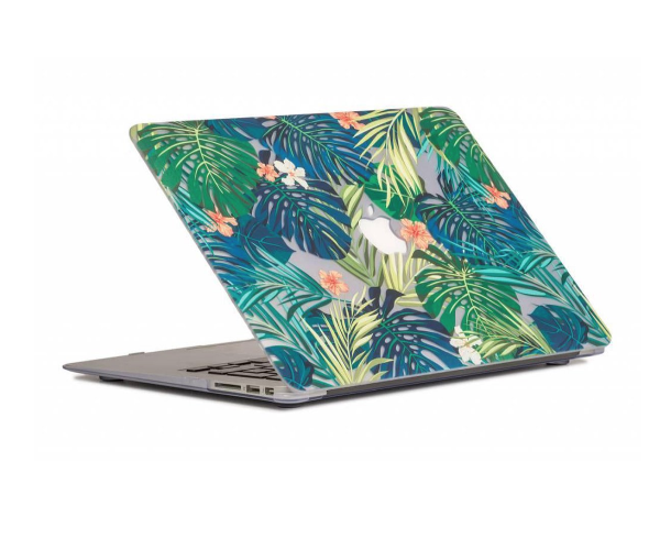 laptop hoes tropical orange working remote charada